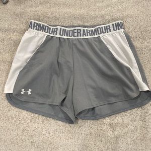 Under Armour Gray Athletic Shorts